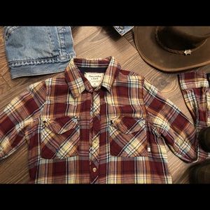Abercrombie & Fitch flannel